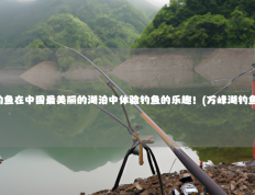 万峰湖钓鱼在中国最美丽的湖泊中体验钓鱼的乐趣！(万峰湖钓鱼多少钱)